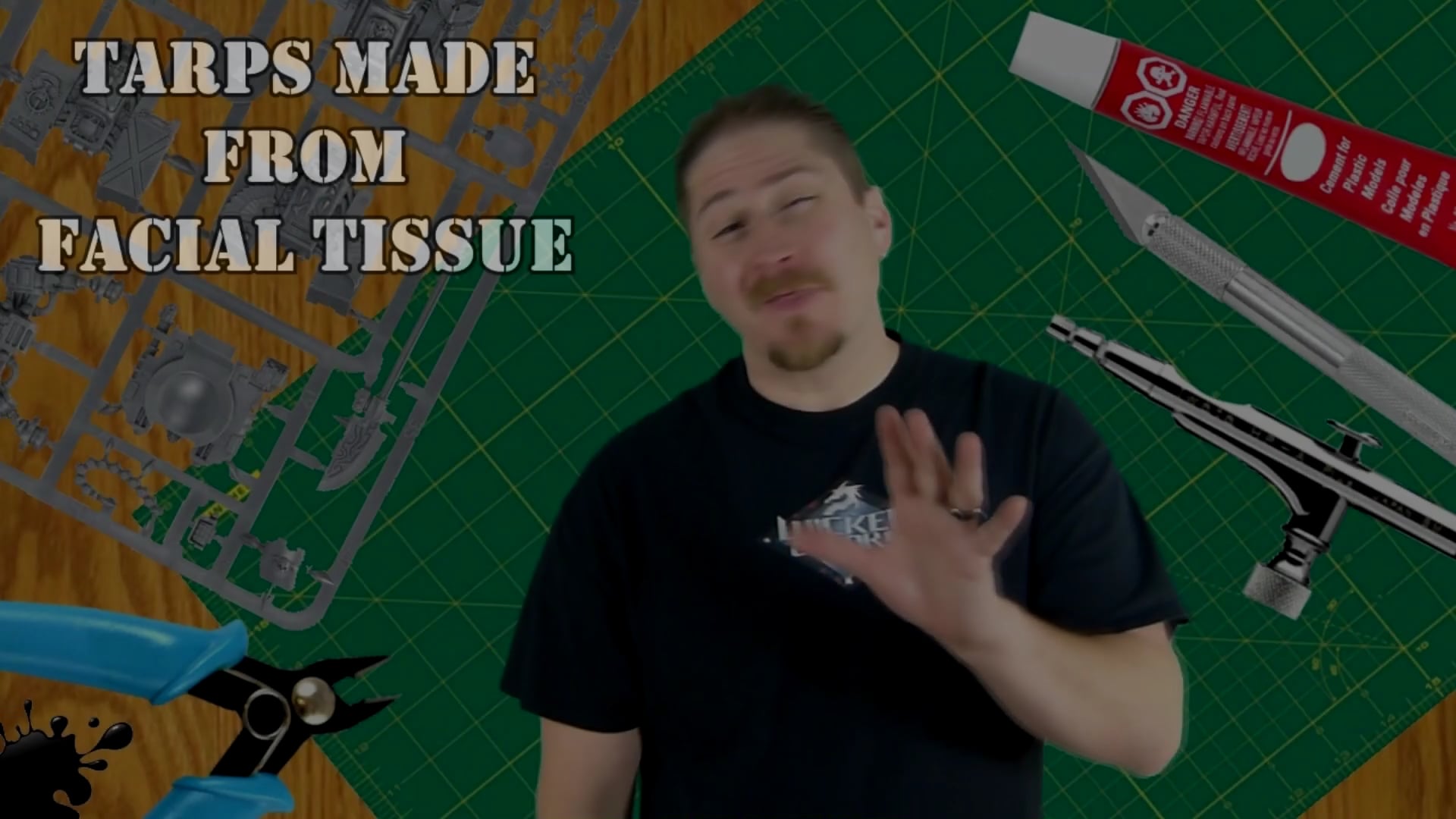 Video Workbench Quick Tip - Tarps Made from Facial Tissue