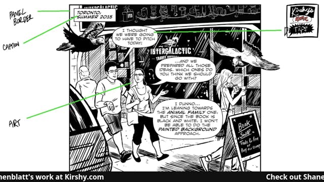 Kirshy's Komic Tips  - Anatomy of the panel 