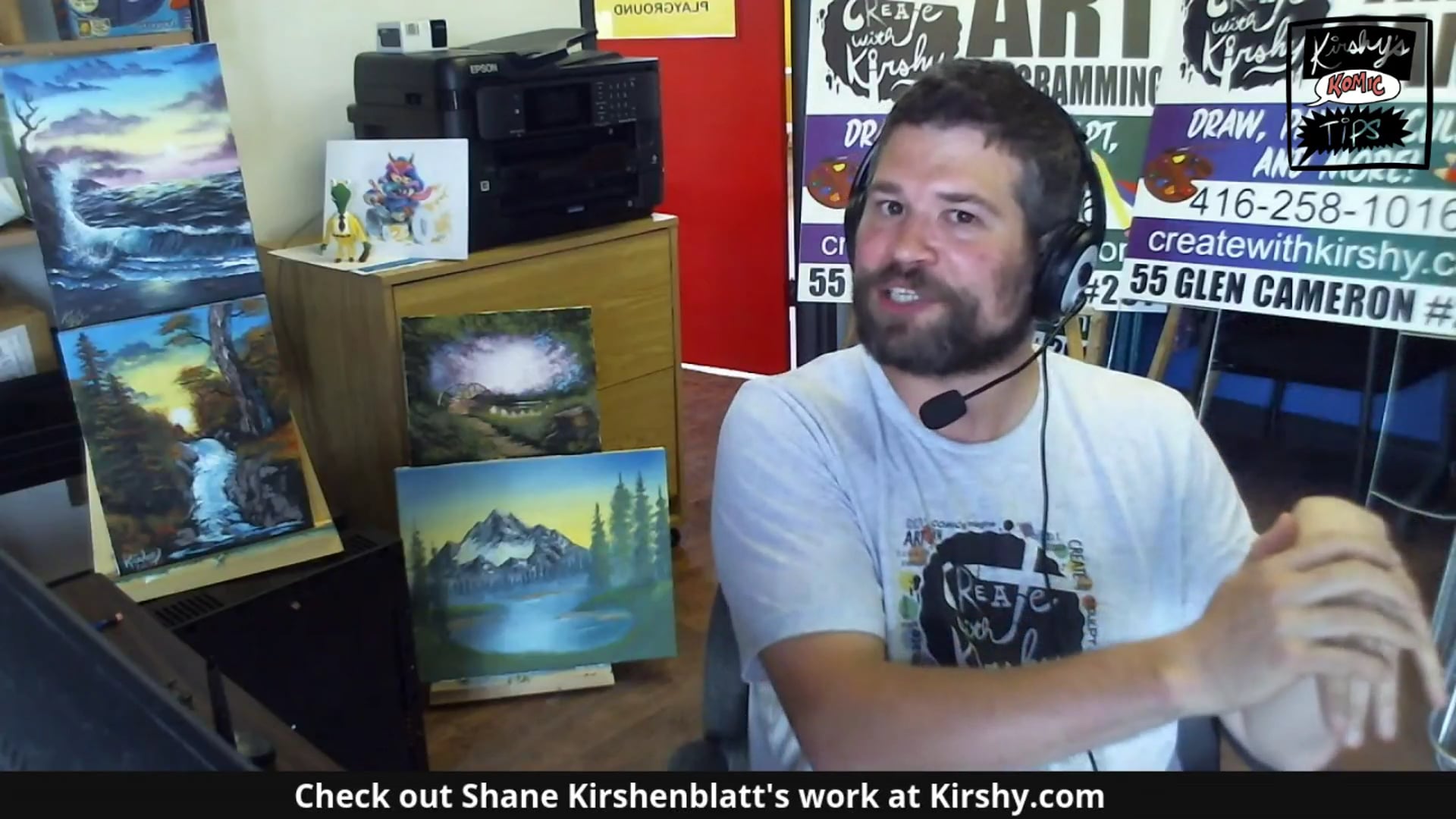 Kirshy's Komic Tips - Story Generator