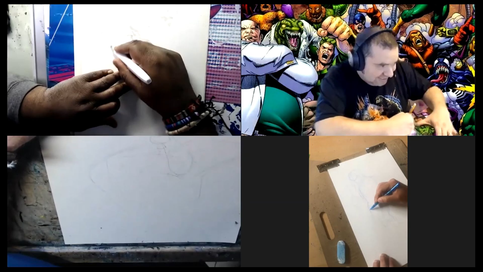 Sketchlemania VI - Ken Lashley, Mike Rooth, Chris Campana