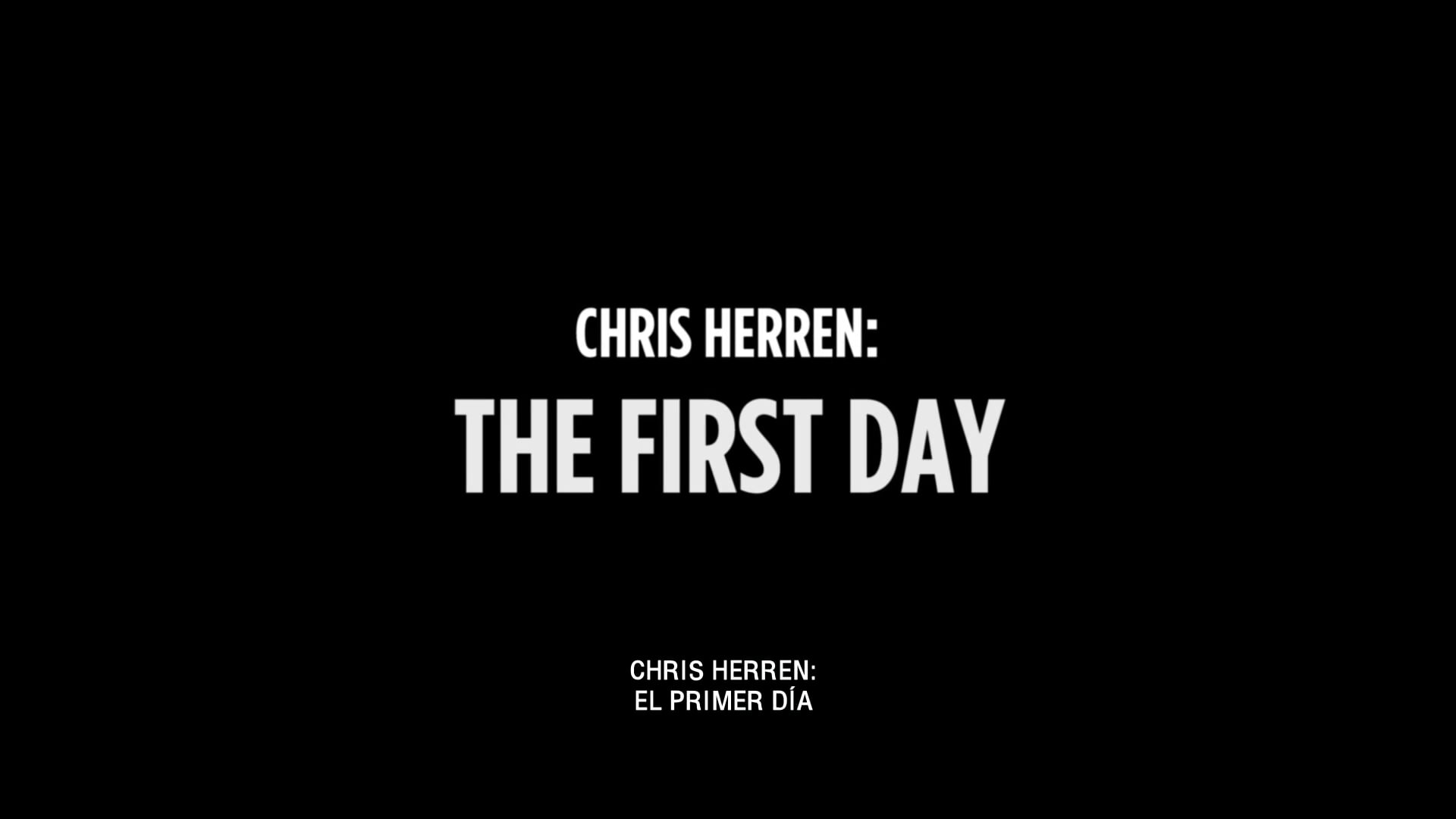 THE FIRST DAY_ SPANISH SUBTITLES