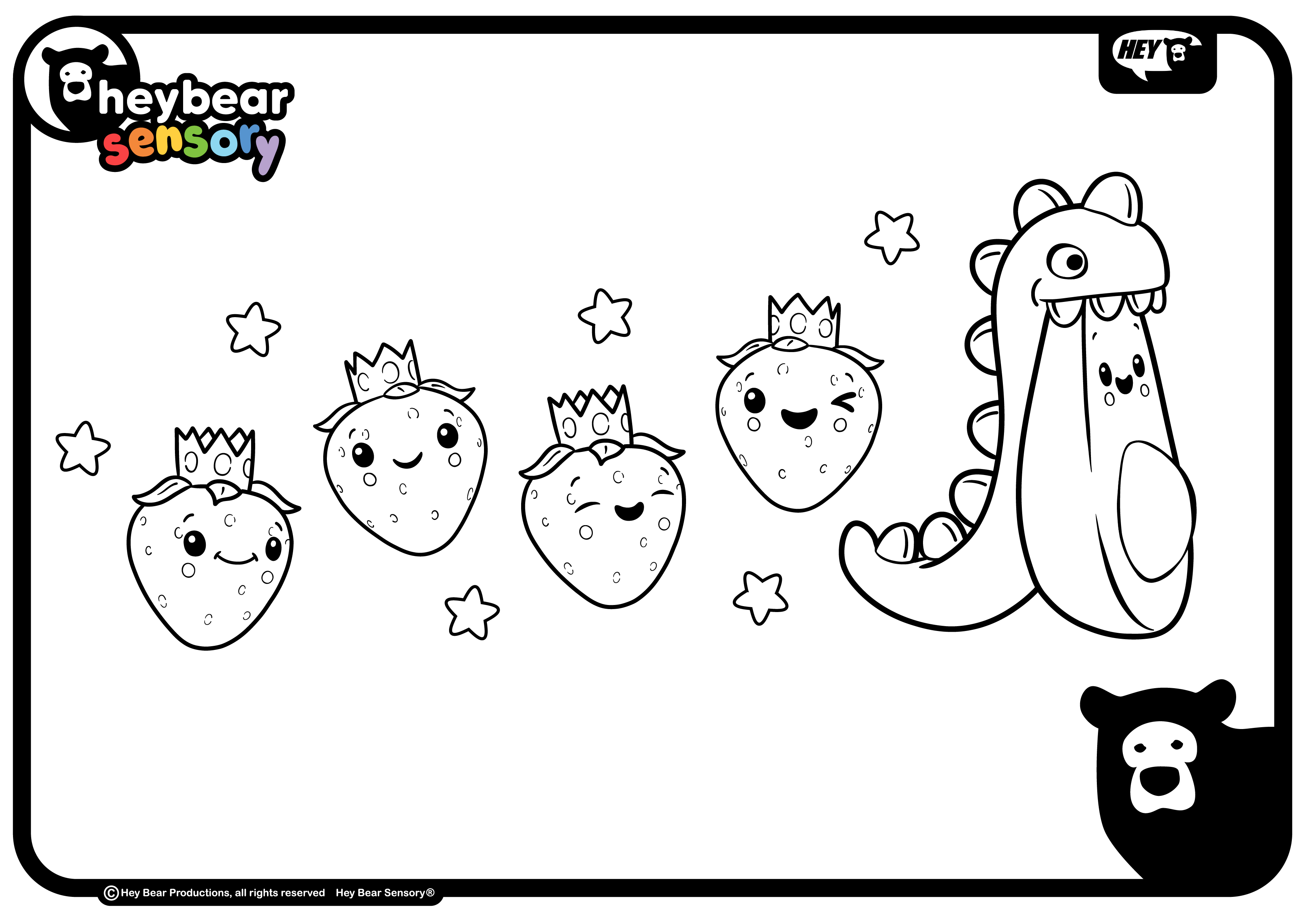 Avocadosaurus and Strawberries Conga line!.jpg