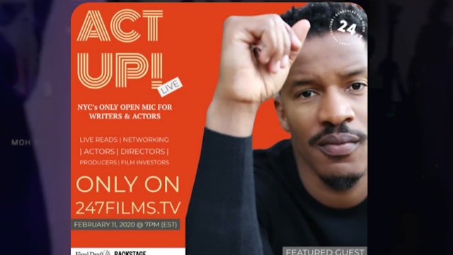 ACT UP! featuring NATE PARKER
