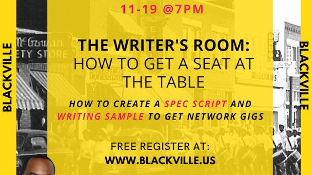 Town Hall Cypher : The Writer's Room
