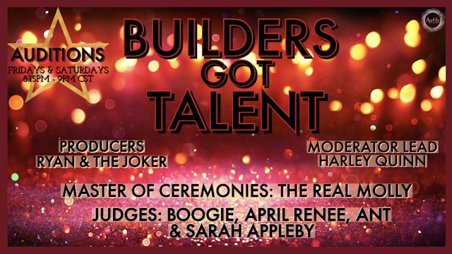 Builders Got Talent - Auditions Pt 2 - Part 2