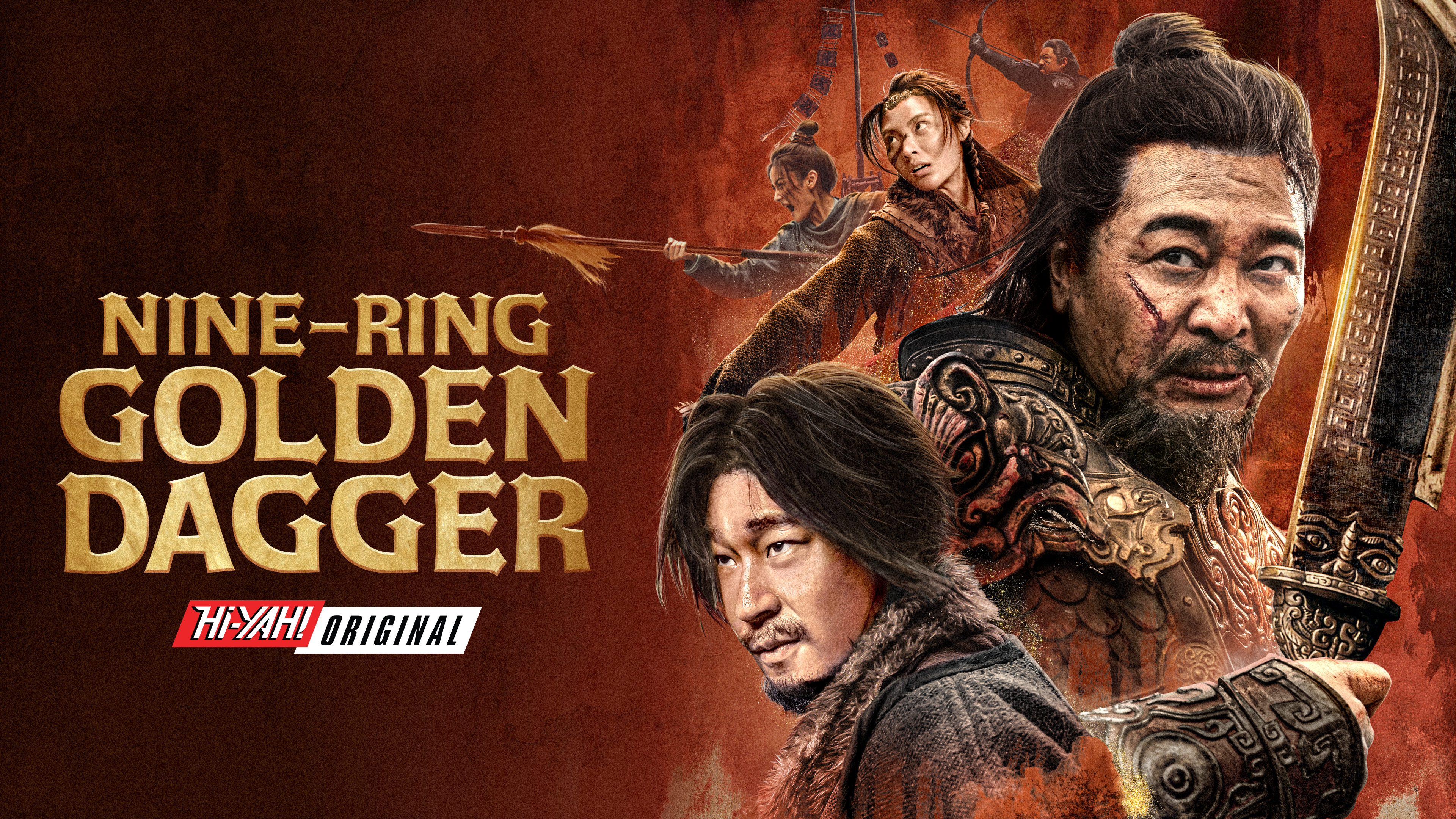 Nine-Ring Golden Dagger