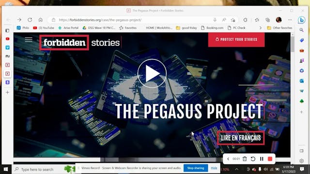 The PEGASUS PROJECT (I See U)