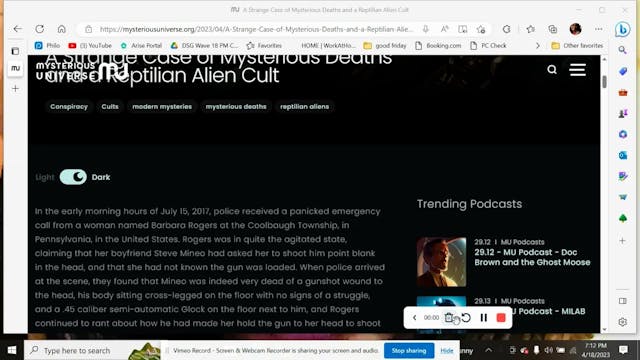 Cult Leader members commit murder & s...