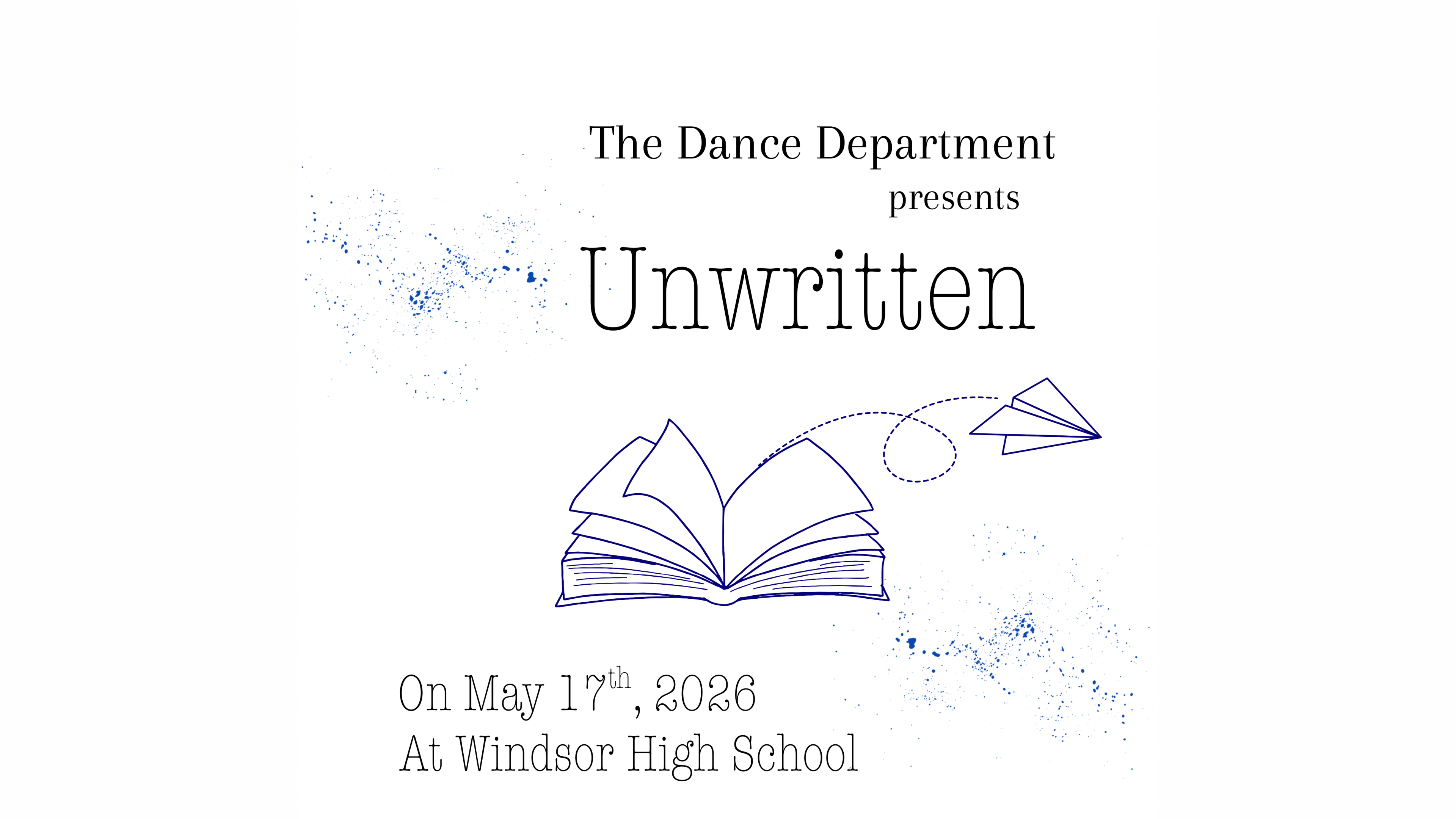 The Dance Department - Unwritten