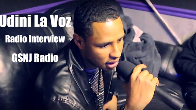 Udini La Voz interview at GSNJ Radio