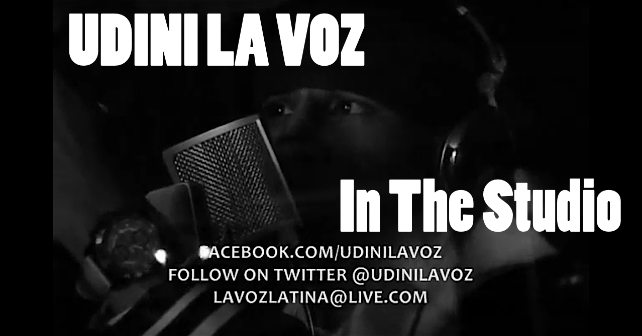 Udini LaVoz, CeaserLiveSoul, & Tony Tha Reapaz in the Studio