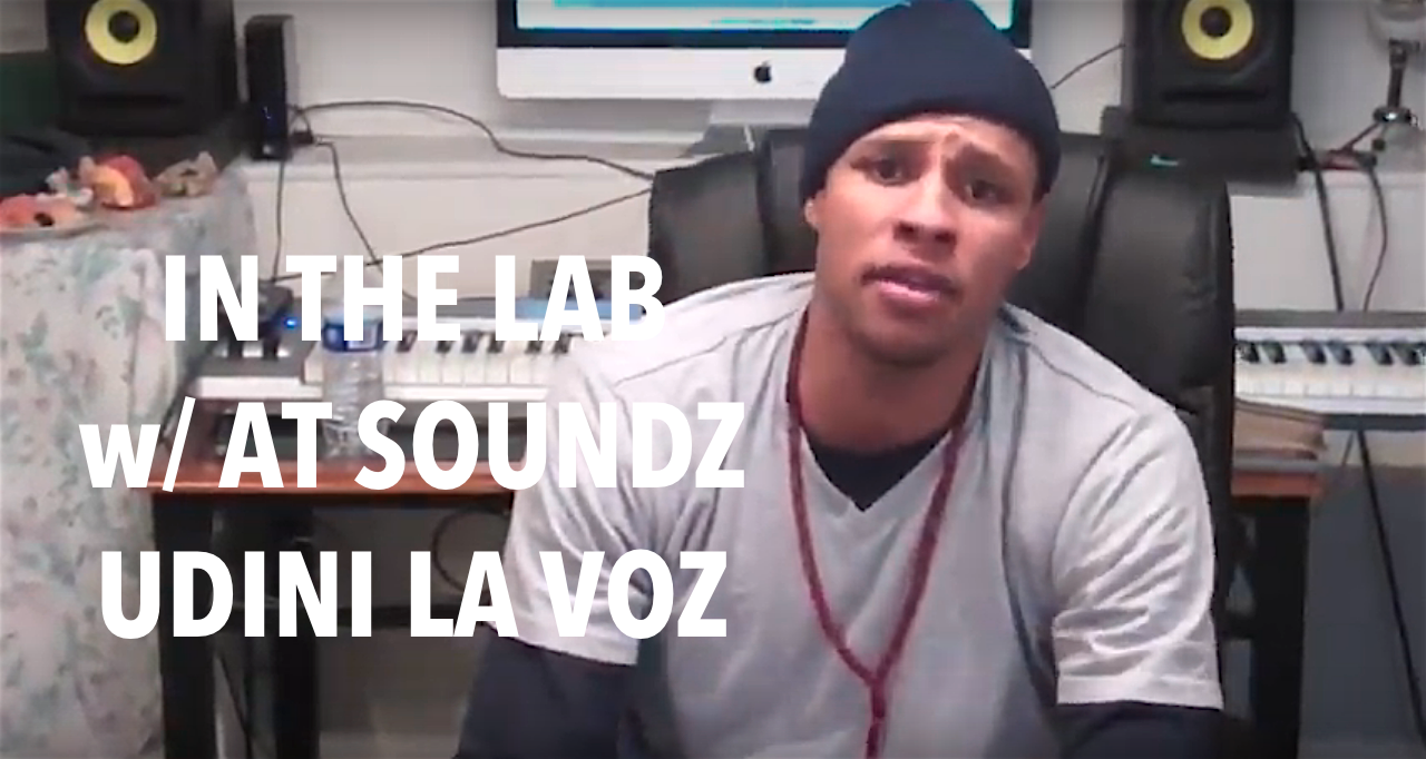 UDINI la voz - Working in the Studio