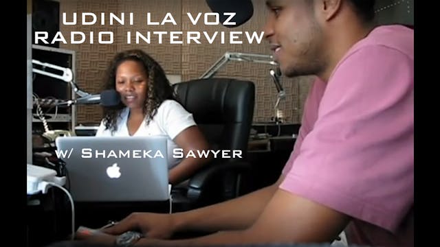 Udini La Voz Interview at WQHS radio ...