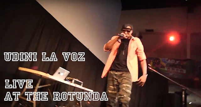 Udini La Voz Performing "No Turning Back" at The Rotunda
