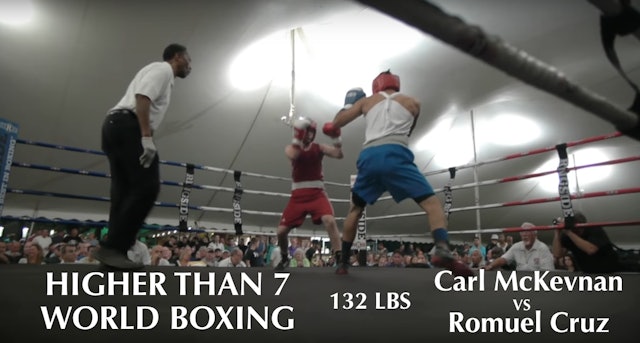 Higher Than 7 World Boxing - Carl McKevnan VS. Romuel Cruz - 132 LBS