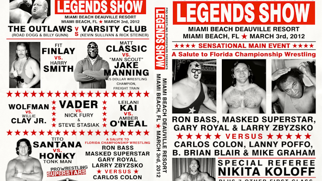 PWS: Miami Legends Show