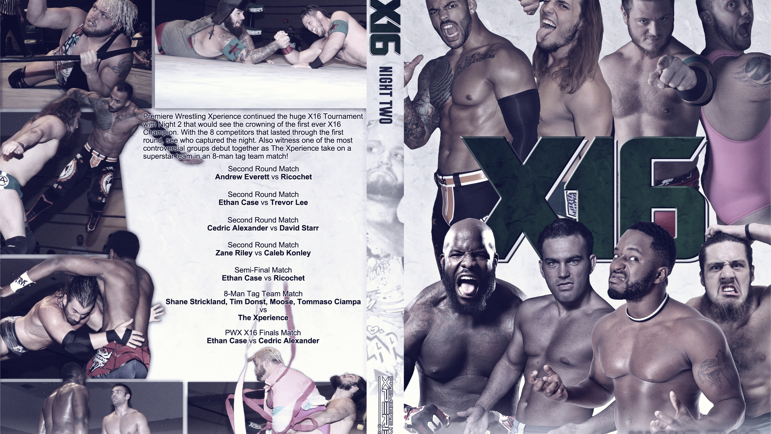 PWX: X16 Tournament Night 2 (2015)