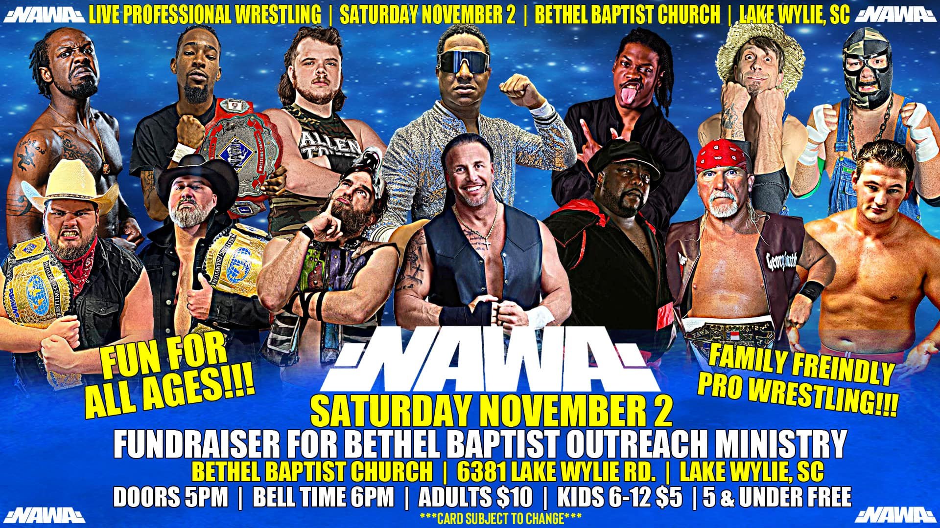 NAWA: Invades Bethel
