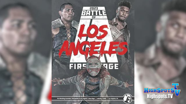 PWG: BOLA 2023 First Stage