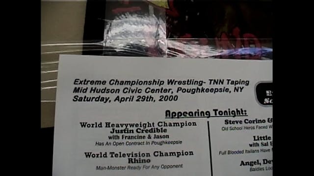 ECW Fan Cam: 04-29-00-Poughkeepsie, NY