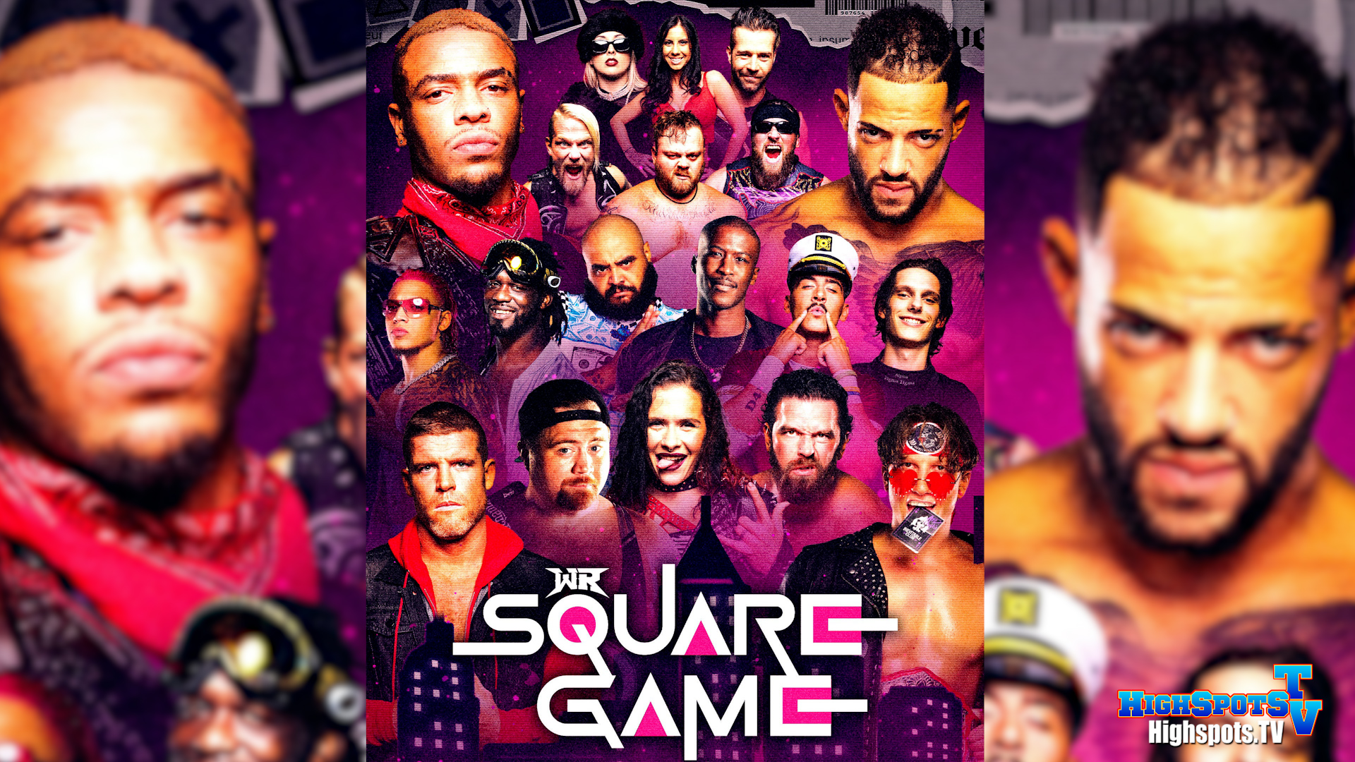 Wrestling Revolver: Square Game