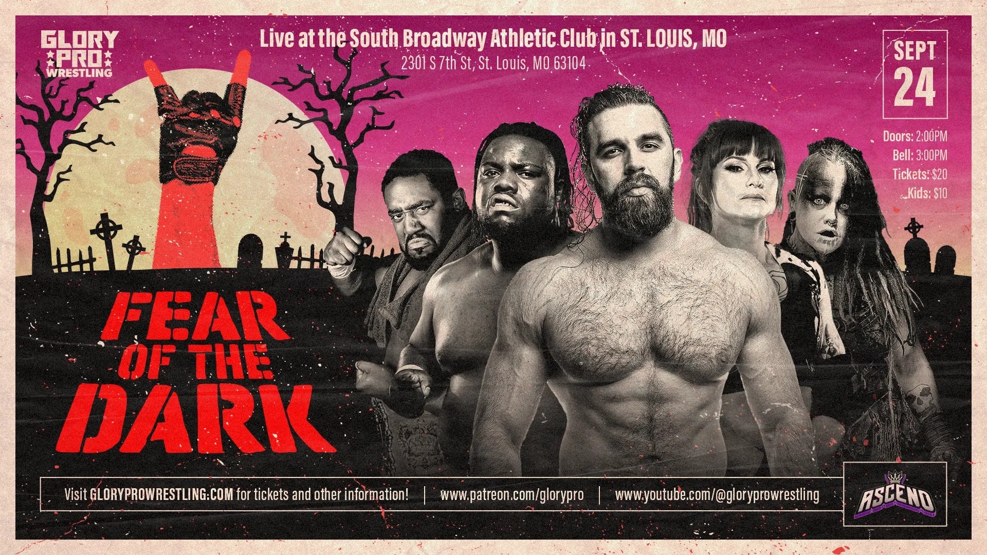 Glory Pro: Fear of the Dark 