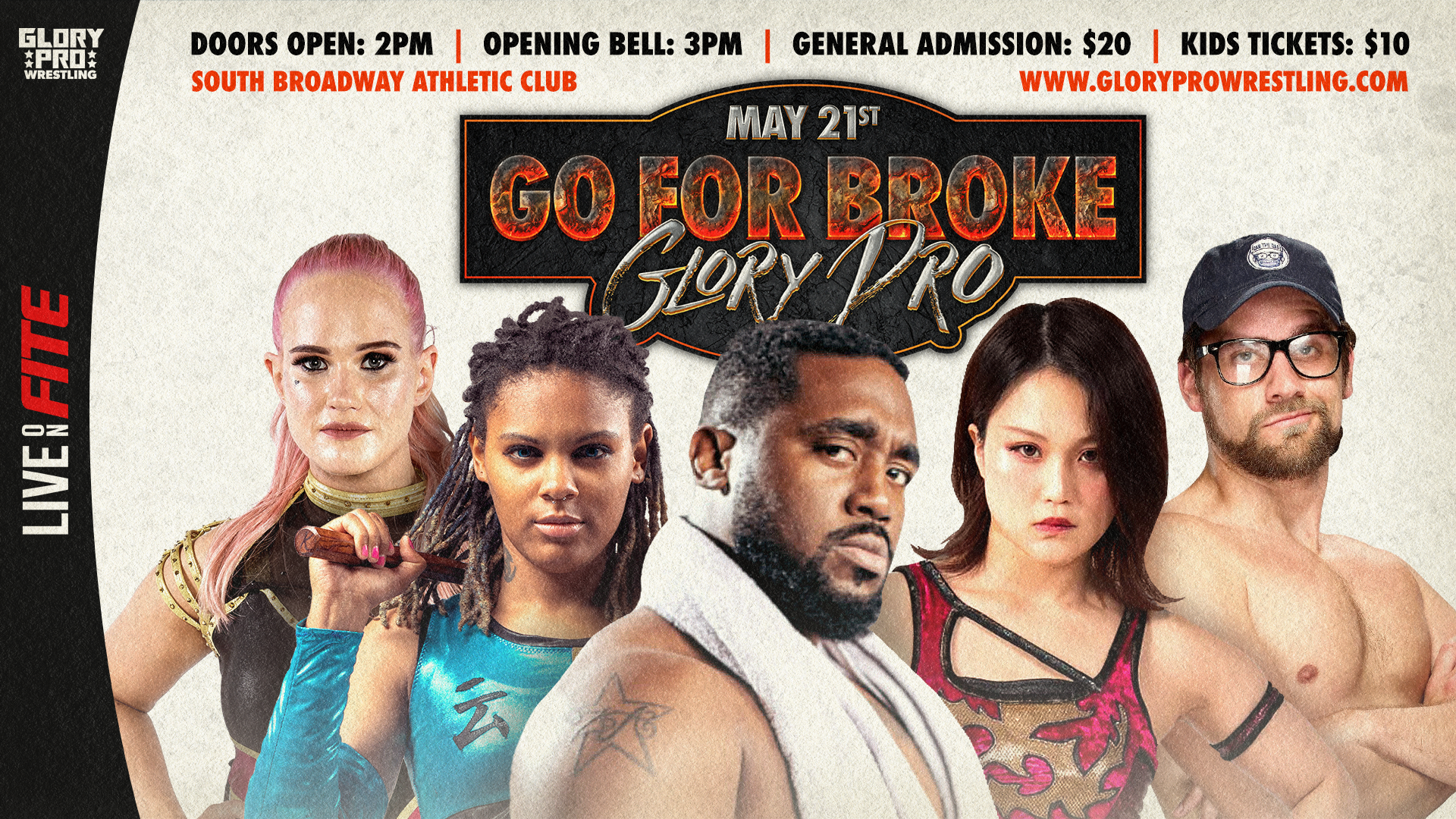 Glory Pro: Go For Broke 