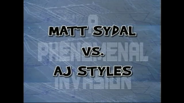 AJ Styles in IWA M-S: Vol 3