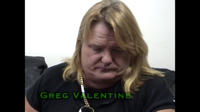 Greg Valentine Interview