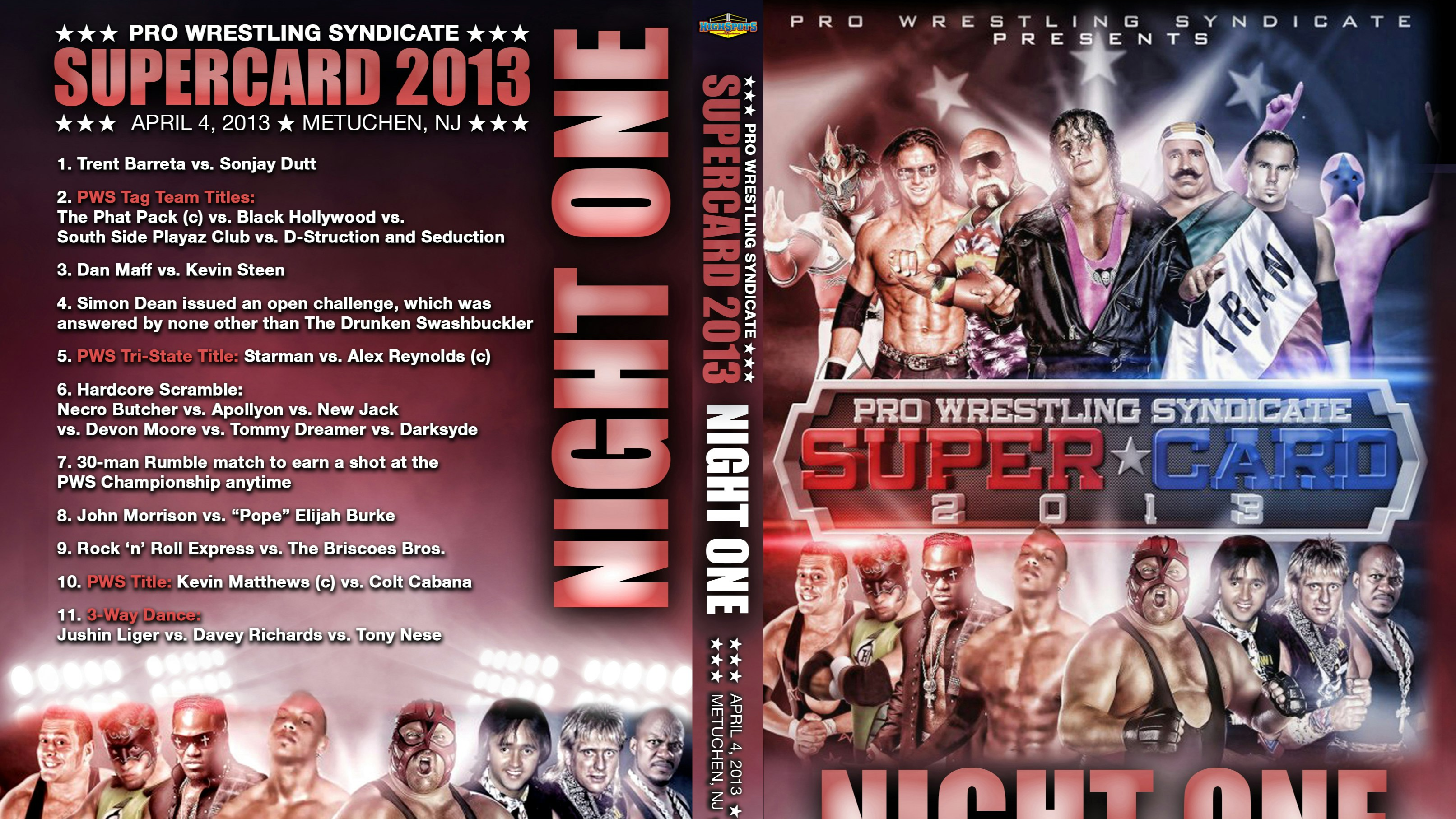 Pro Wrestling Syndicate: SuperCard Night 1