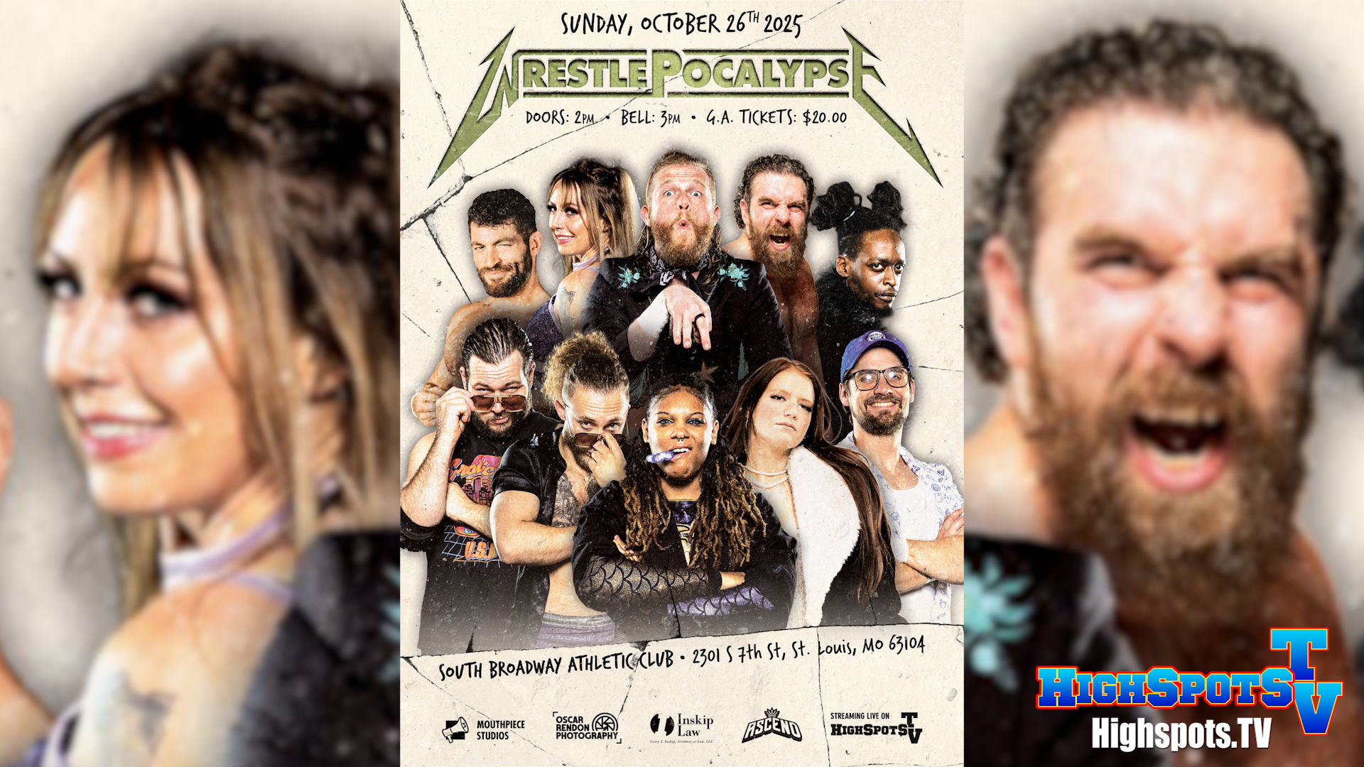 Glory Pro: WrestlePocalypse IPPV Replay