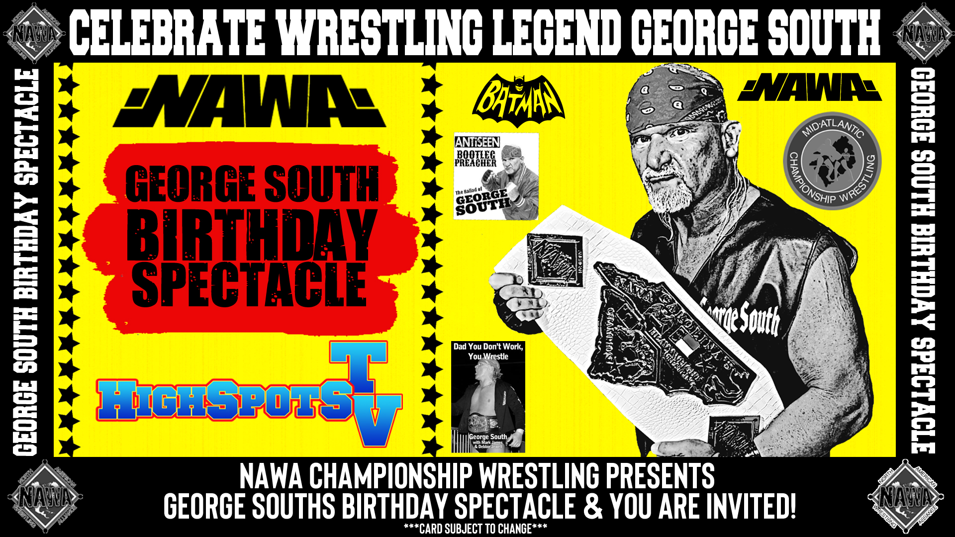 NAWA: George South Birthday Spectacle