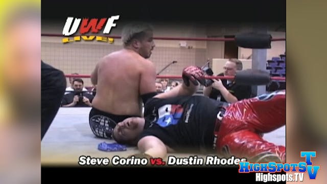 Steve Corino VS Dustin Rhodes (UWF Feud)