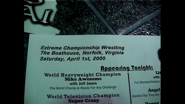 ECW Fan Cam: 4-1-2000 Norfolk, VA