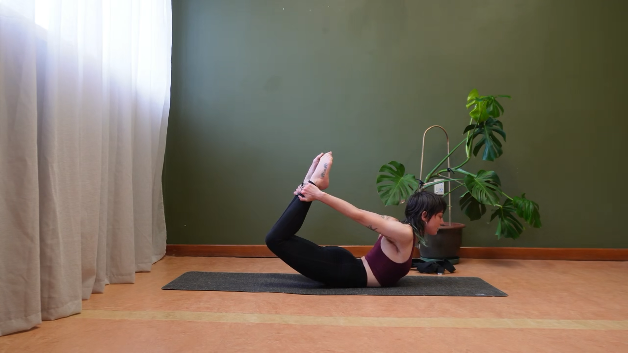 Dhanurasana (Bow pose)