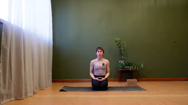 Flow to Garudasana (Eagle Pose)