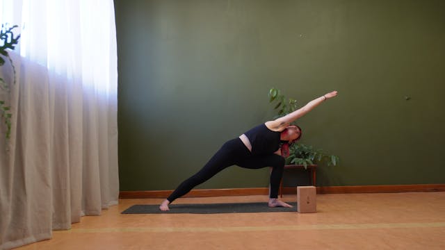 Parsvakonasana and Parivrtta Parsvako...