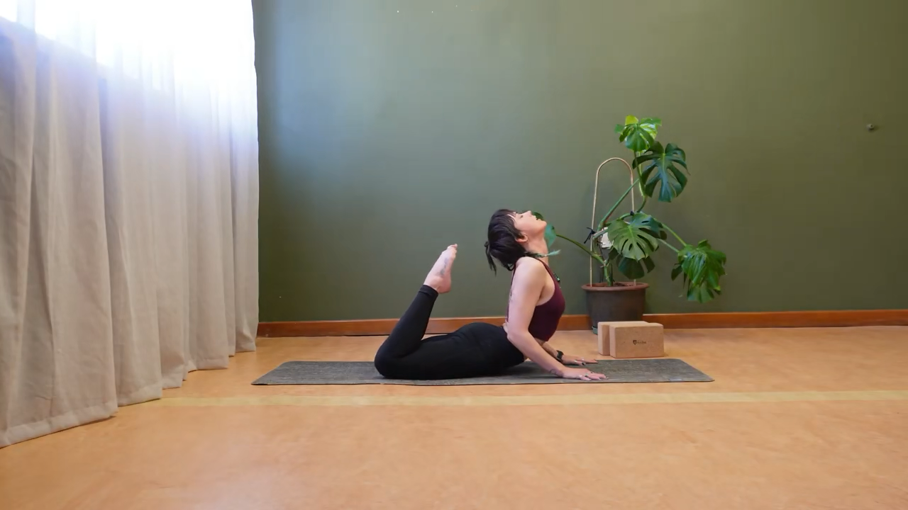 Backbends -  Cobra, Upward facing dog and King cobra
