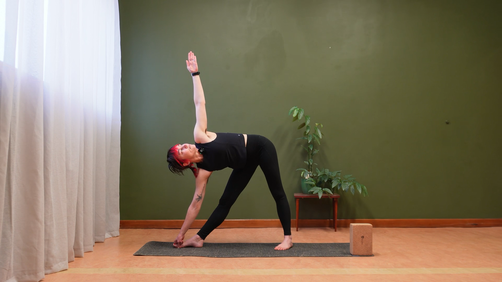 Trikonasana and Parivrtta Trikonasana Tutorials (Triangle & Revolved Triangle)