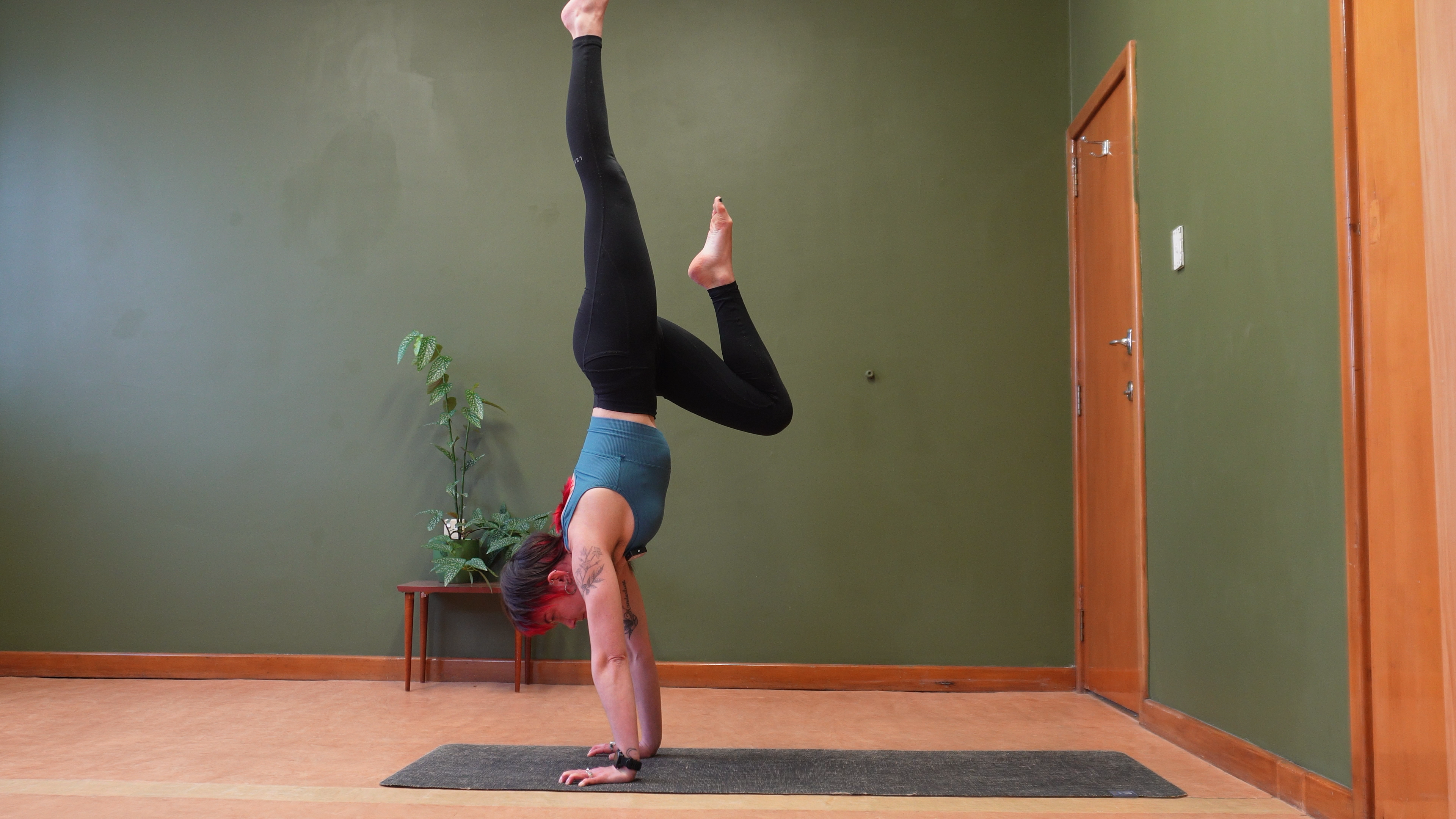 Handstand Drills - Moving away from the wall and learning to fall safely