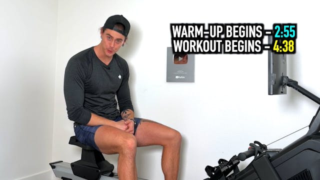 New Rower, New You: Week 3 - Day 1