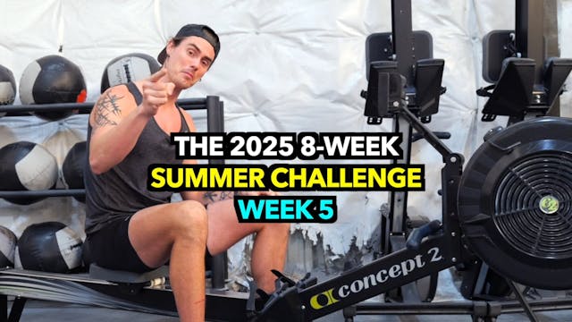 Summer Challenge: Week 5 - Day 1