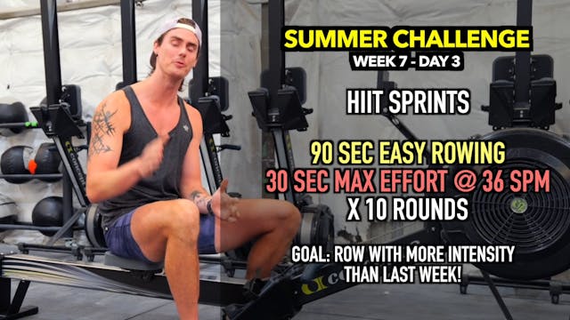 Summer Challenge: Week 7 - Day 3