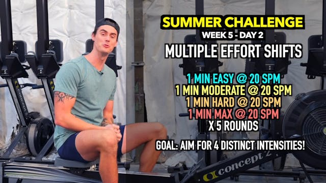 Summer Challenge: Week 5 - Day 2