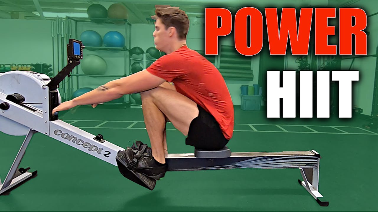 30-second POWER Interval Training - JUST ROW