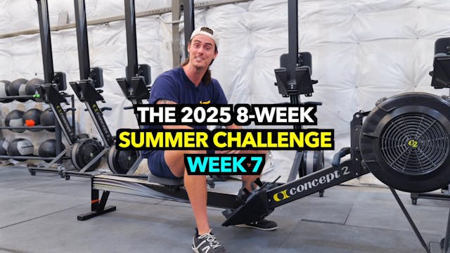 Summer Challenge: Week 7 - Day 1