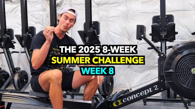 Summer Challenge: Week 8 - Day 1