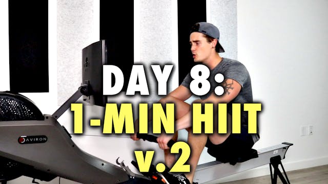 ROW-20 - Day 8 - 1' HIIT v.2