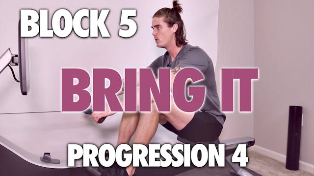 BRING IT: Tough to Max Sprints (PROG. 4)