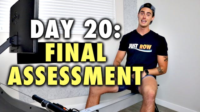 ROW-20 - Day 20 - The Final Assessment